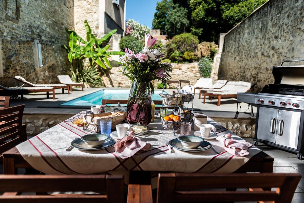 La Maison De Livia, Chambres D'Hotes, Piscine Chauffee, Proche Uzes, Nimes, Ales Sauzet  Exterior foto
